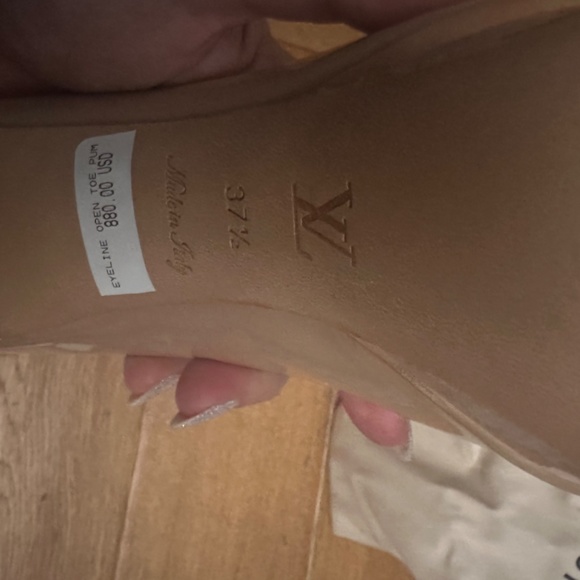 Louis Vuitton Eyeline open toe pump - Picture 4 of 5